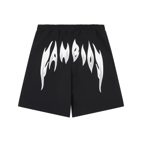 FANBIOU SS22 Loose Fit shorts Scoop Unisex Black