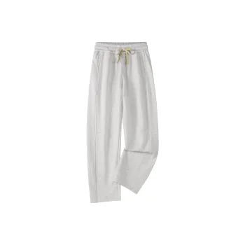 VniVerseVClub Casual Pants Unisex White Heather Gray