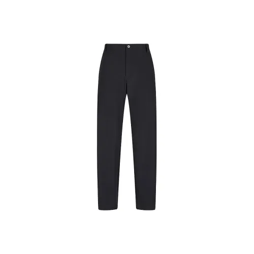 CROQUIS Black Thread Casual Pants Men's 001 Jet Black