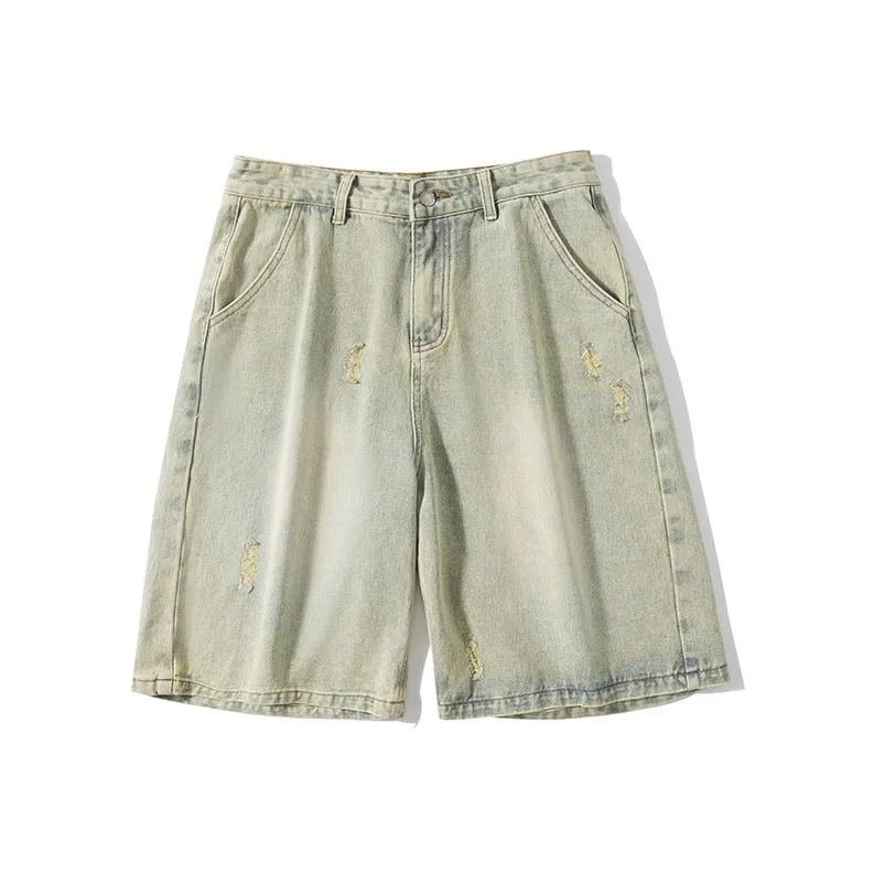 COMBO Denim Shorts Unisex-5