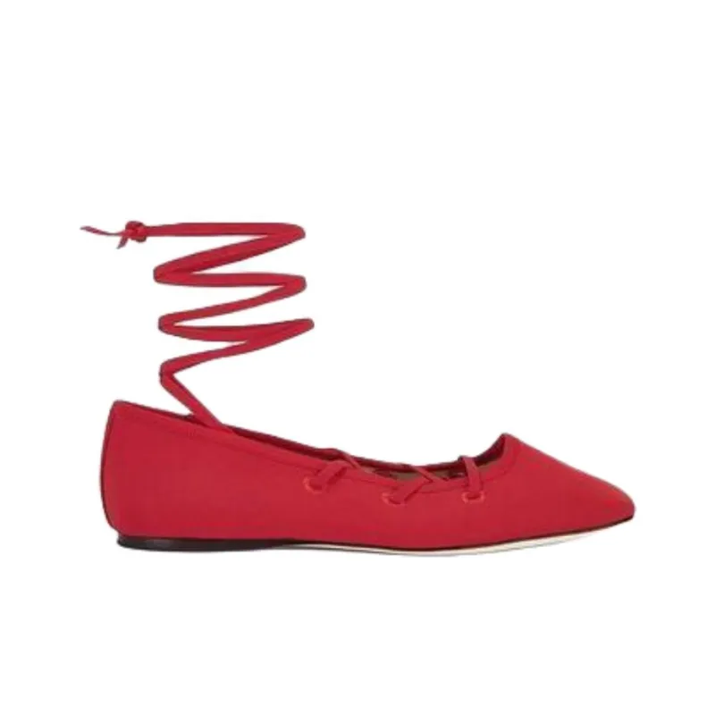 Loeffler Randall Casual Single Shoes Women's Red-1