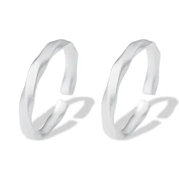 UX S999 Fine Silver Rings Unisex