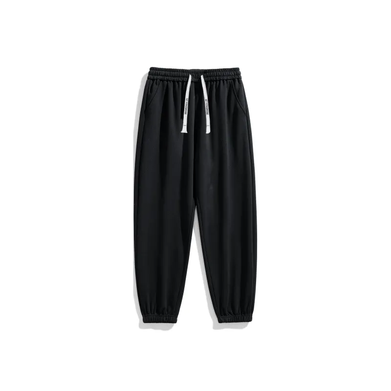 YOUSHIQI Casual Pants Unisex Gray-4