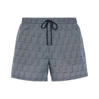 FENDI FW23 Swimming Shorts Men's Blue