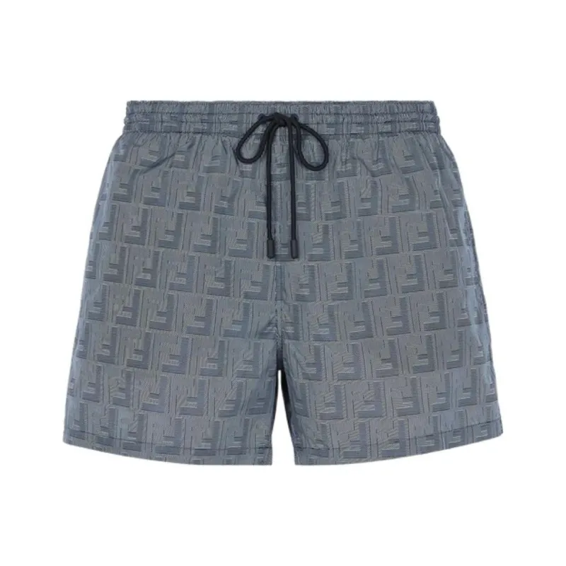 FENDI FW23 Swimming Shorts Men's Blue-0