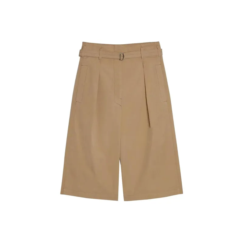 Lemaire Large Pleated Shorts-0