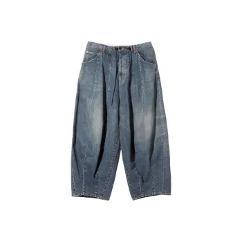Needles Jeans Unisex Blue