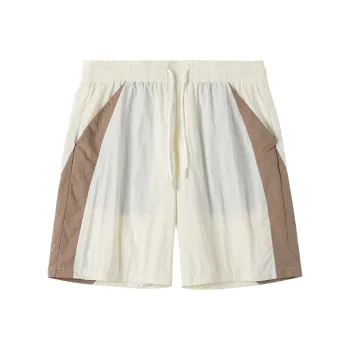 ENSHADOWER Casual Shorts Unisex Light Coffee