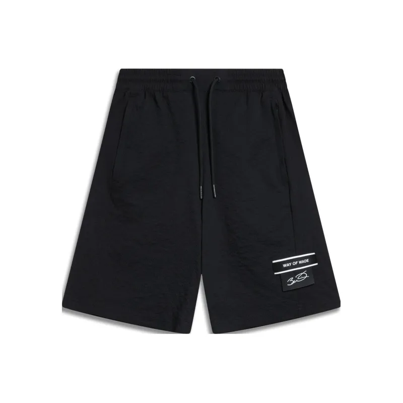 LINING Casual Shorts Men Black-0