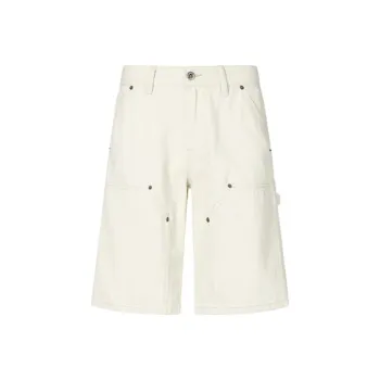 GTRG Denim Shorts Unisex White