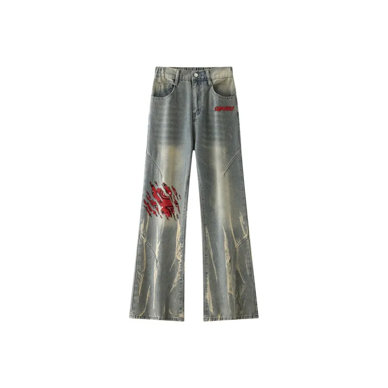 Qnxeey Jeans Unisex-6