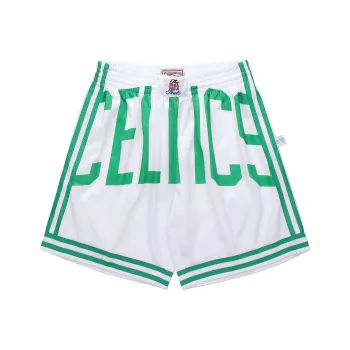 Mitchell & Ness Basketball Shorts Men's White/Green