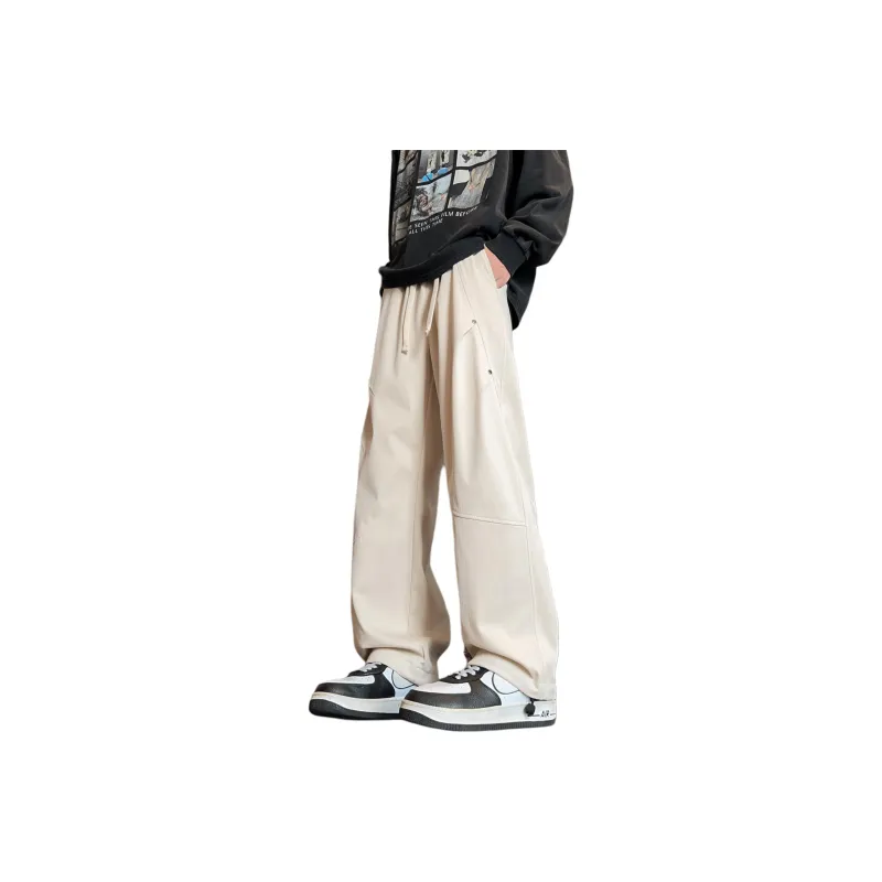 IGOI Casual Pants Unisex Navy Blue-6