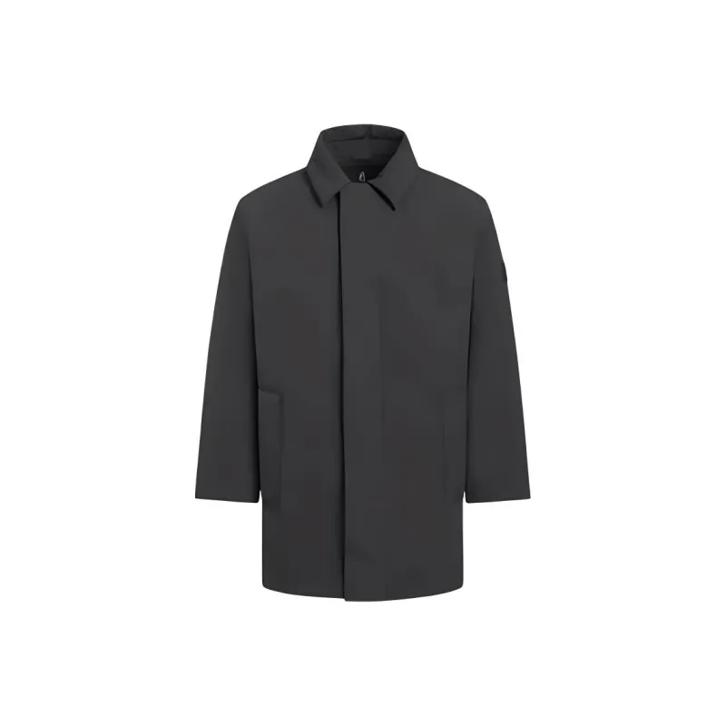 Hush Puppies Puffer Jacket Men's Pitch Black-0