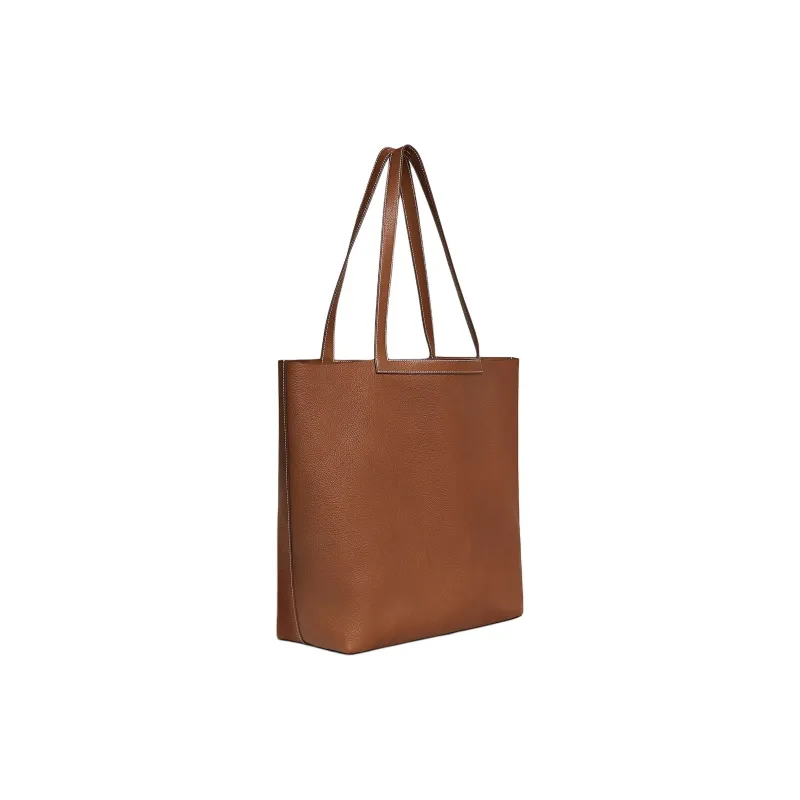 HERMES Cabasellier Barenia Faubourg Calfskin Tote Bag, Shopping Bag, Shoulder Bag Women's 34 Fauve Light Tawny-2