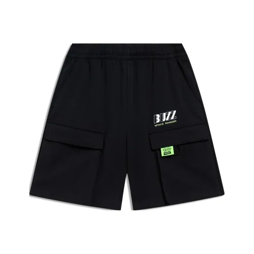 LiNing x Disney Disney Toy Story Collection Casual Shorts Men's Black