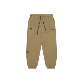 Aape Logo embroidered Cotton Track Pants