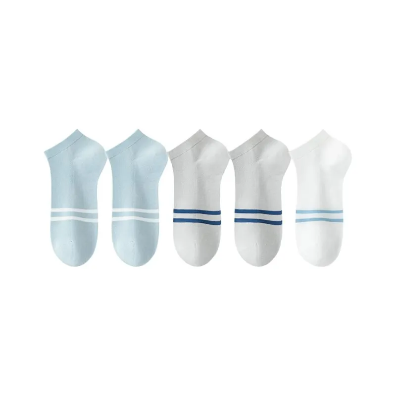 MIIOW No Show Socks Men's 5 Pack-18