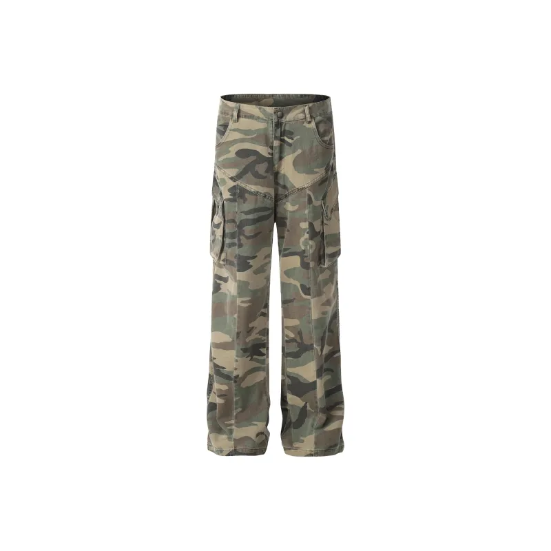 MT99 Casual Pants Unisex Camouflage-0