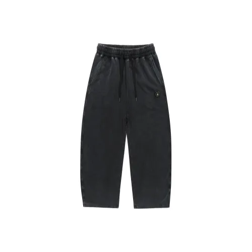 Guuka Casual Pants Unisex Black
