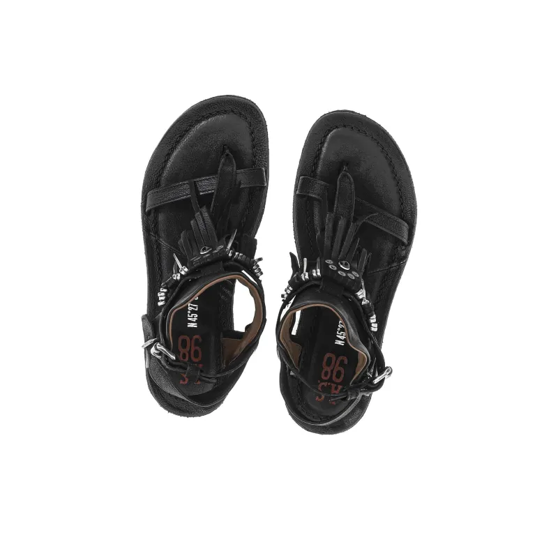 AirStep Ramos Roman Sandals Women's Black-3