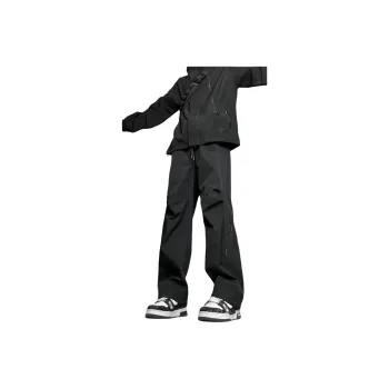 FA2LO Casual Pants Unisex Black