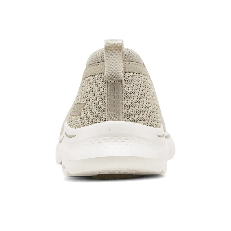 Skechers GO WALK 7 Slip Resistant Support Lightweight Rebound Low Top Casual Shoes Women's Taupe-4