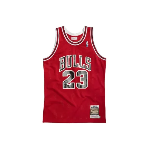 Mitchell & Ness Basketball Jersey Men's Red