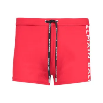 BALMAIN Swimming Shorts Men Red