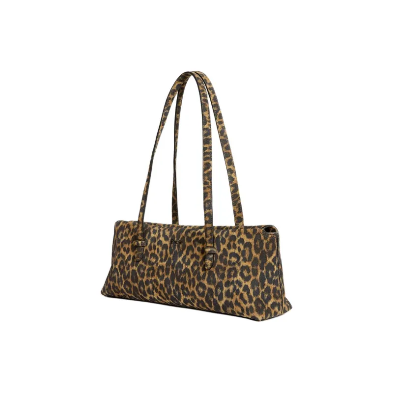 Rouje Calfskin Shoulder Bag Women's Leopard Print-1