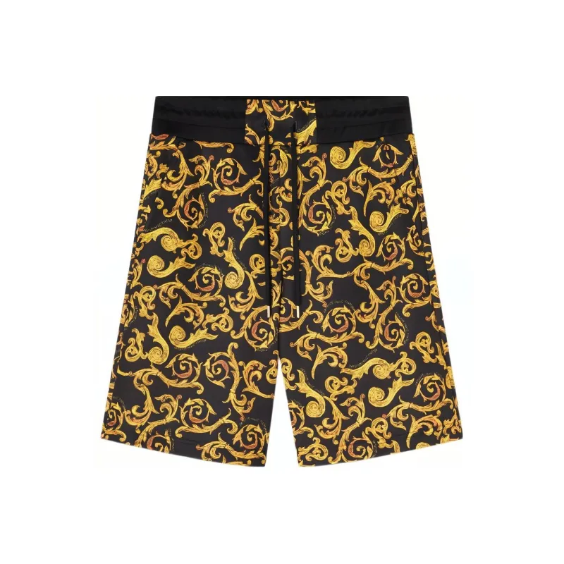 VERSACE JEANS COUTURE Baroque print Knee length Shorts-0