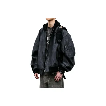 PISYPOX Jacket Unisex Black Gray