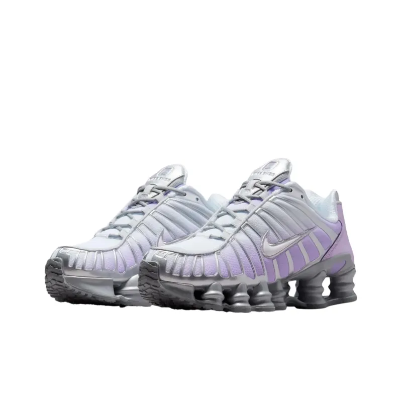 Nike Shox TL Series Anti Slip Wear Resistant Low Top Running Shoes Women's Purple-2