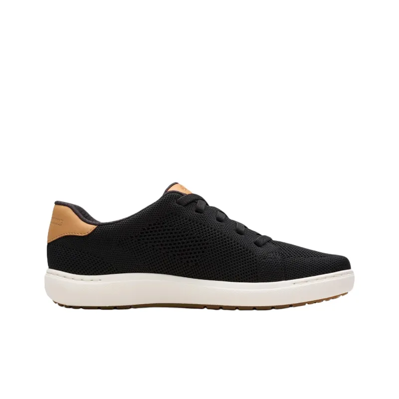 Clarks Nalle Walk Breathable Low Top Casual Shoes Women's Black-1