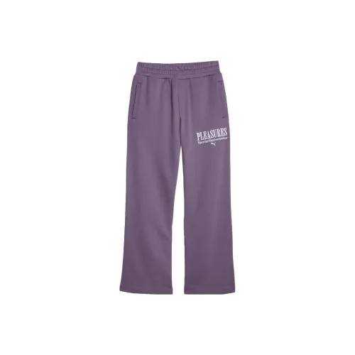 PUMA x PLEASURES X Pleasures Casual Pants Men's Charcoal Gray Purple