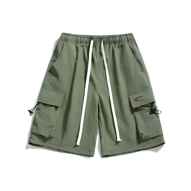 SAIQI Cargo Shorts Men-17