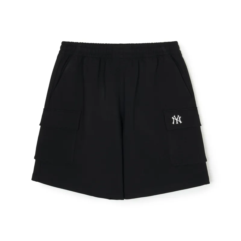 MLB New York Yankees Cargo Shorts Unisex Black-0
