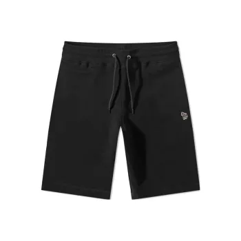 Paul Smith Zebra Patch Drawstring Bermuda Shorts
