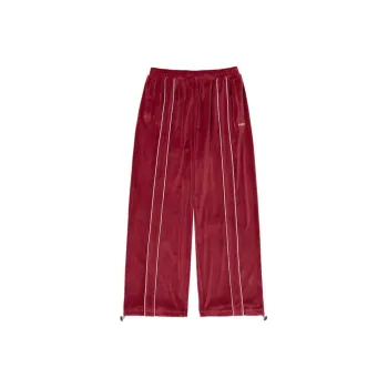 Nerdy Casual Pants Unisex Red