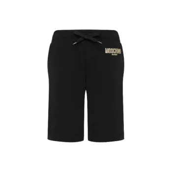 MOSCHINO Logo Embellished Drawstring Shorts