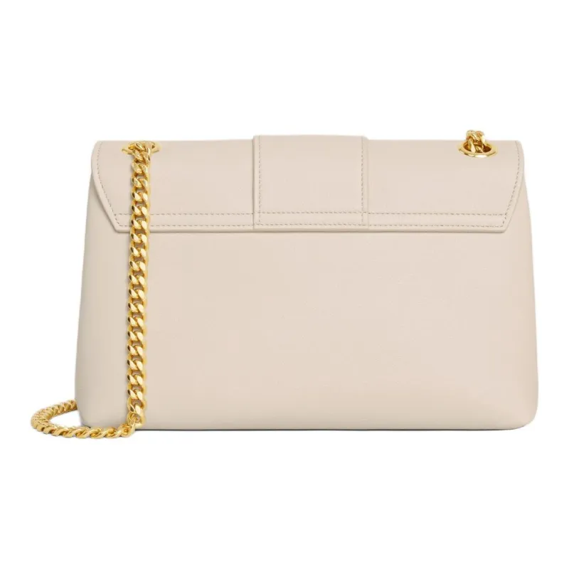 CELINE Victoire Calfskin Crossbody Bag, Shoulder Bag Medium Size Women's Light Beige-3