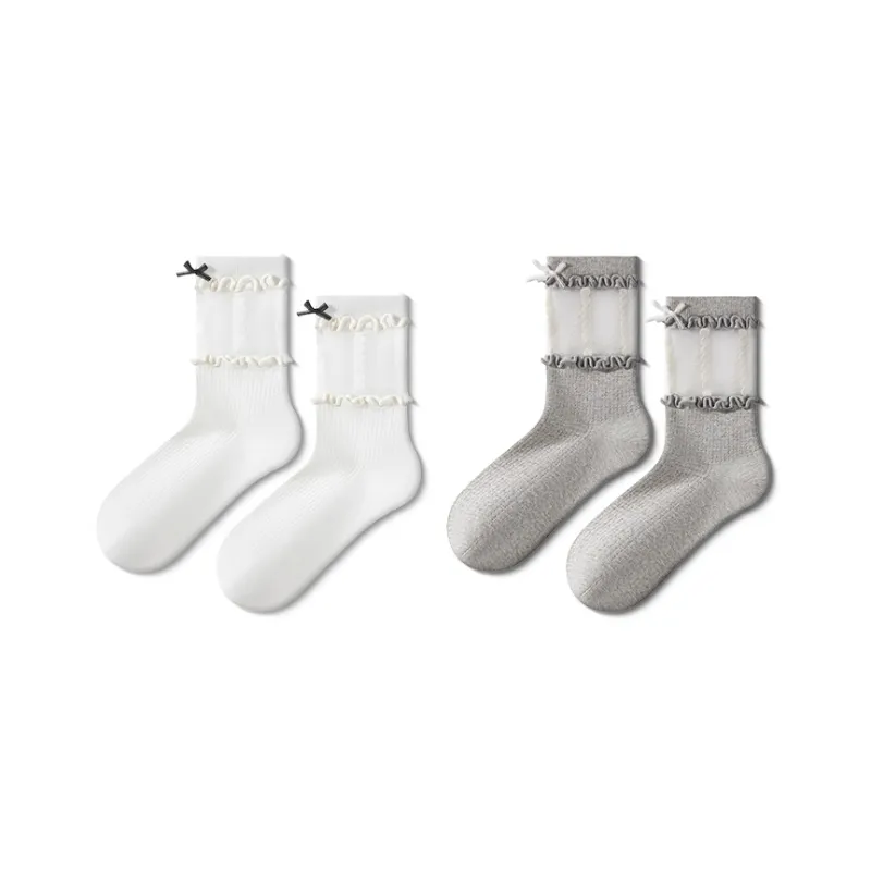 JKN Mid Calf Socks Women's Combo Set-2
