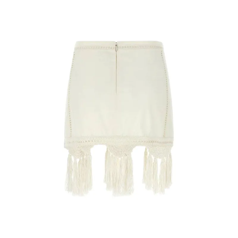 ISABEL MARANT ETOILE Casual Short Skirts Women's White-1