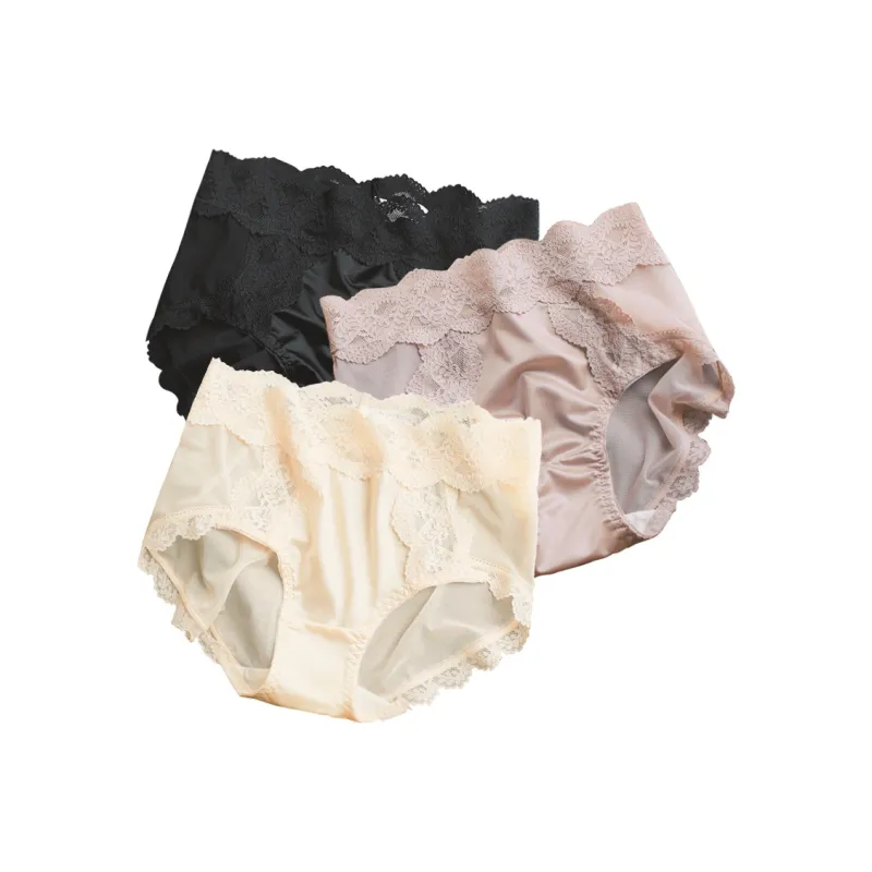 XIA.WA.ZHI.XIU Underpants Women's Shopping Bag 3 Pack-24