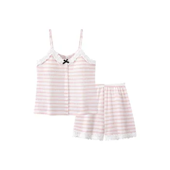 Maultiay Pajama Set Women's Pink