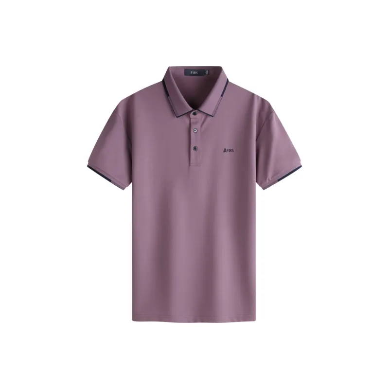 FIRS Polo Shirts Men Lilac-0