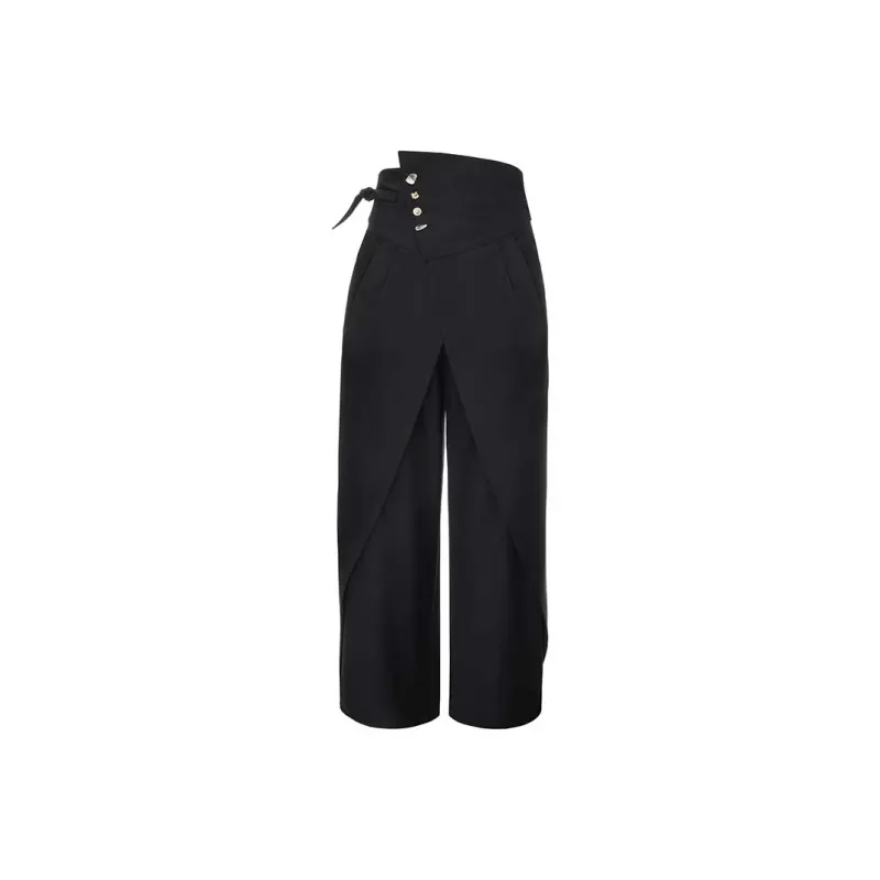 VALLEYOUTH Casual Pants Unisex Black-0