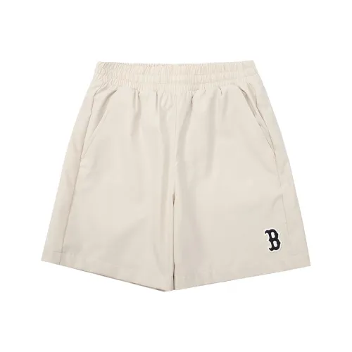 MLB Knitted Sports Pants Unisex Cream Ecru