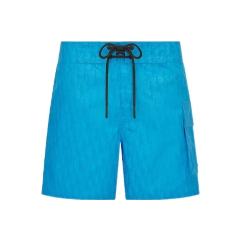DIOR Swimming Shorts Men Blue-0