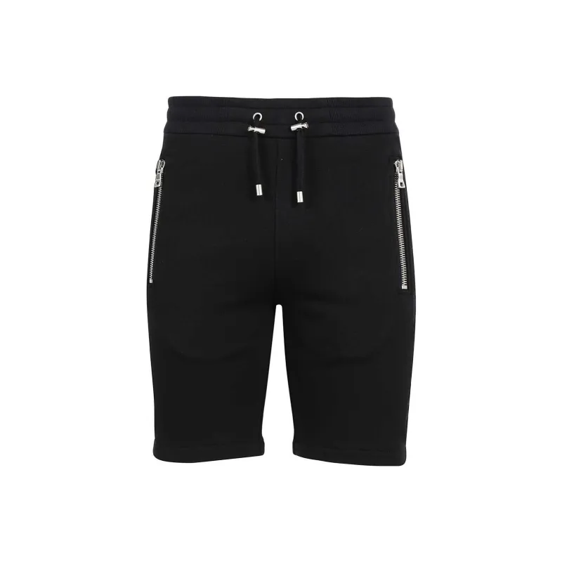 BALMAIN Casual Shorts Men Black-0